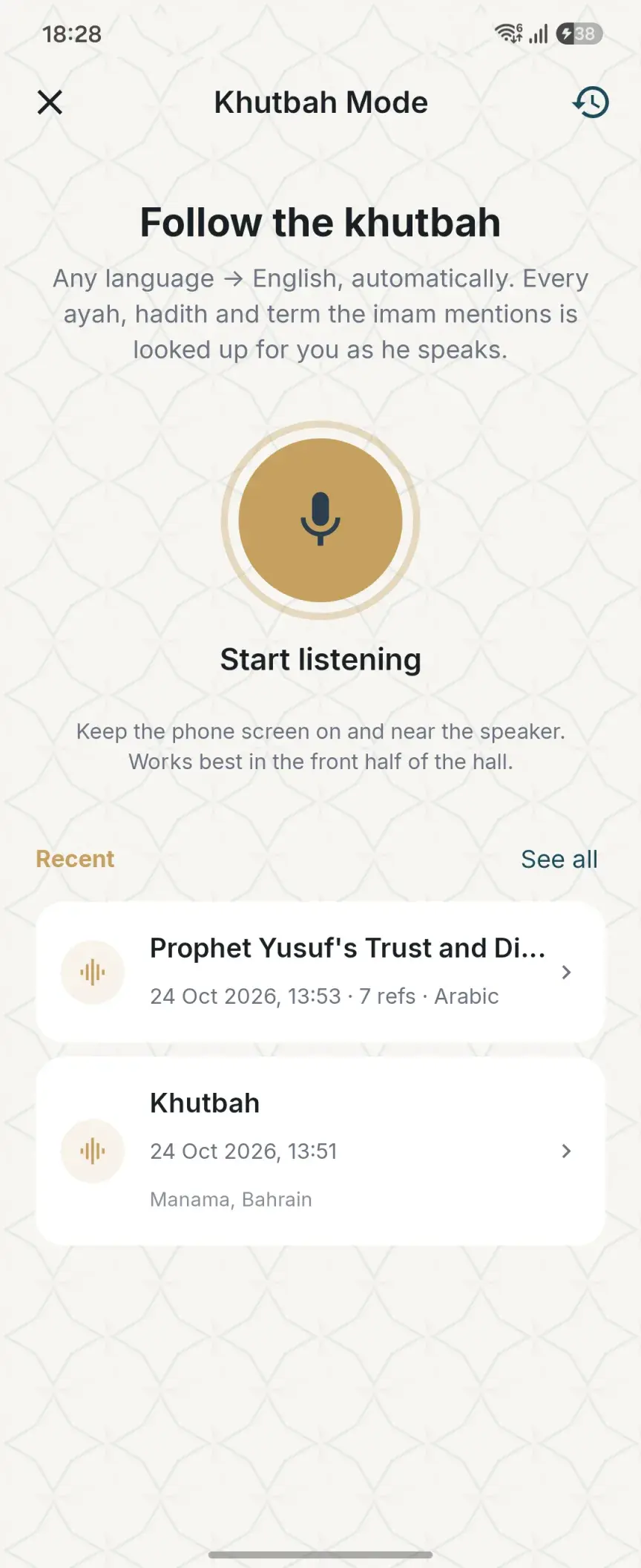 Khutbah mode